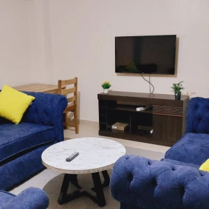 A fully furnished one bedroom apartment